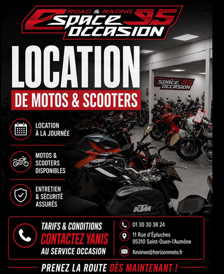 Nouveau service chez Horizon Moto 95.